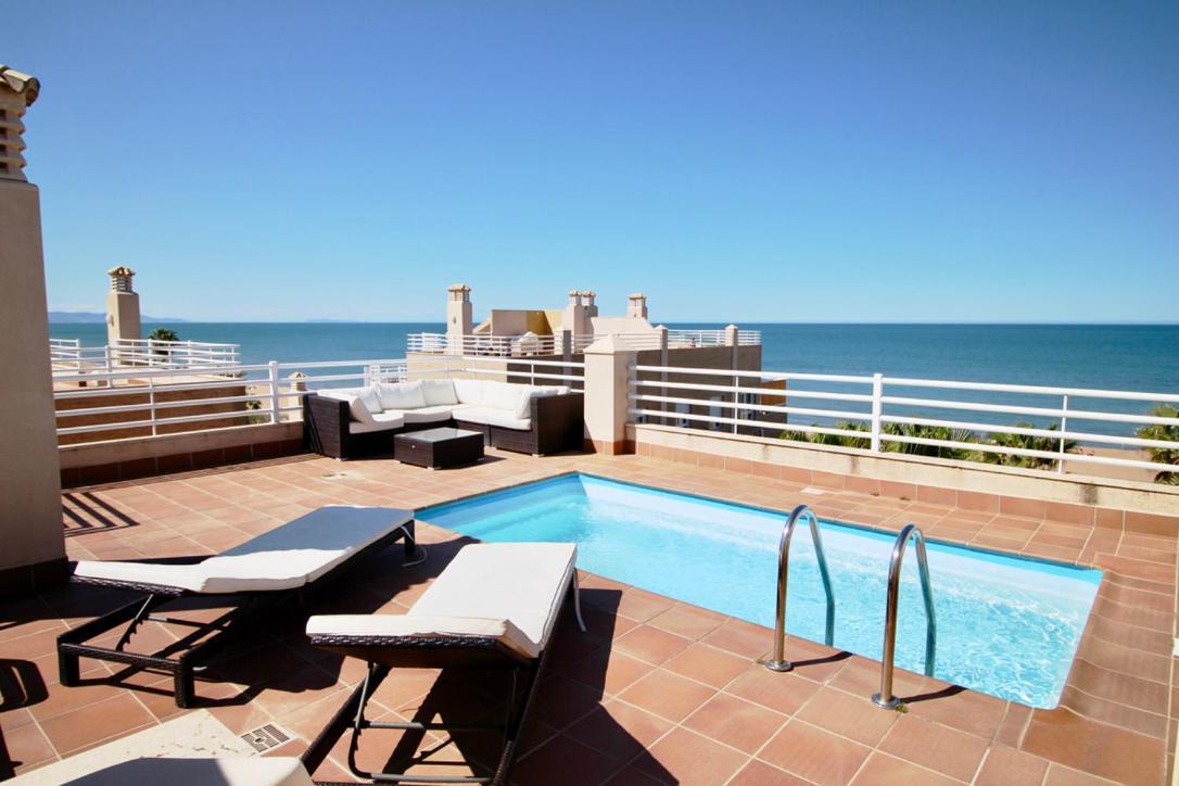 デニアAtico Con Piscina Privada En Primera Lineaアパートメント エクステリア 写真
