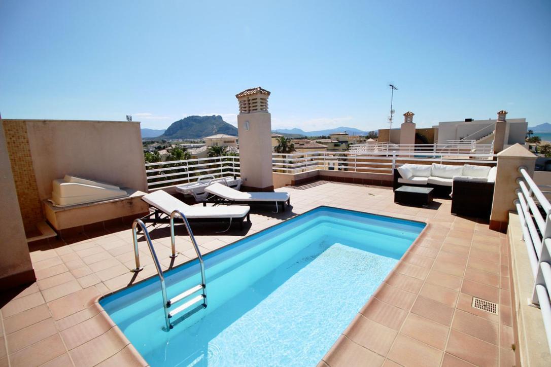 デニアAtico Con Piscina Privada En Primera Lineaアパートメント エクステリア 写真