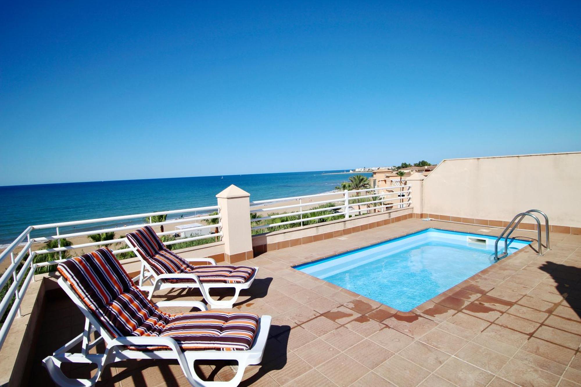 デニアAtico Con Piscina Privada En Primera Lineaアパートメント 部屋 写真